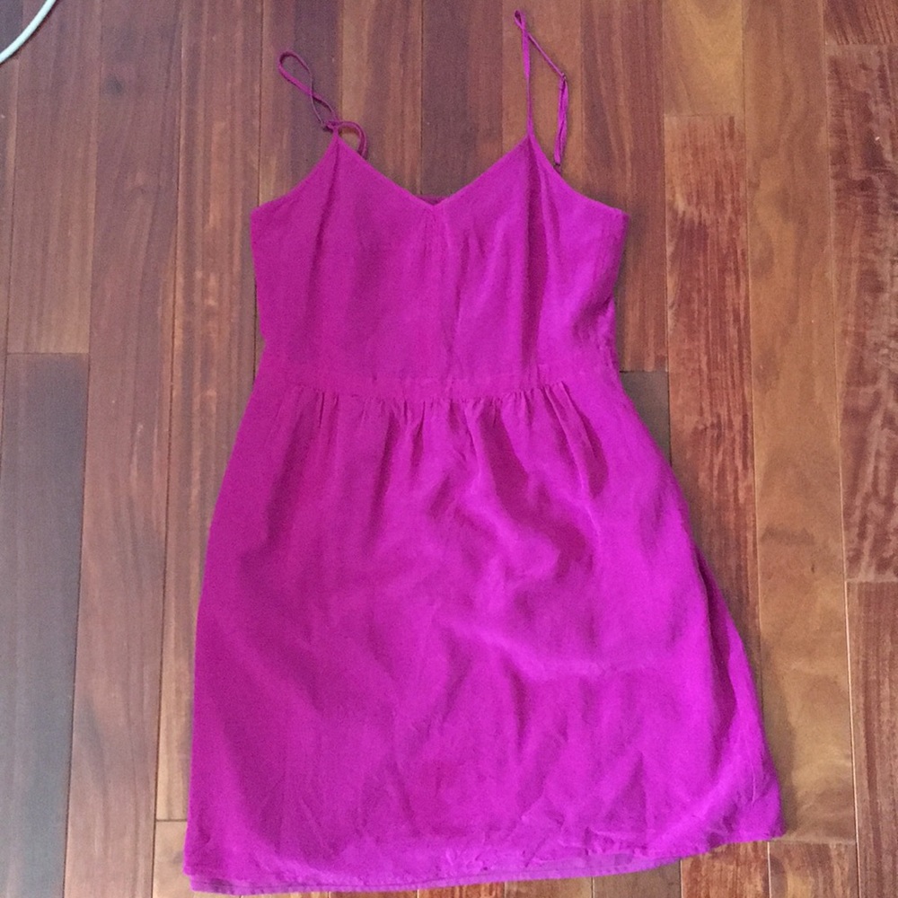 Madewell Fuchsia Mini Dress